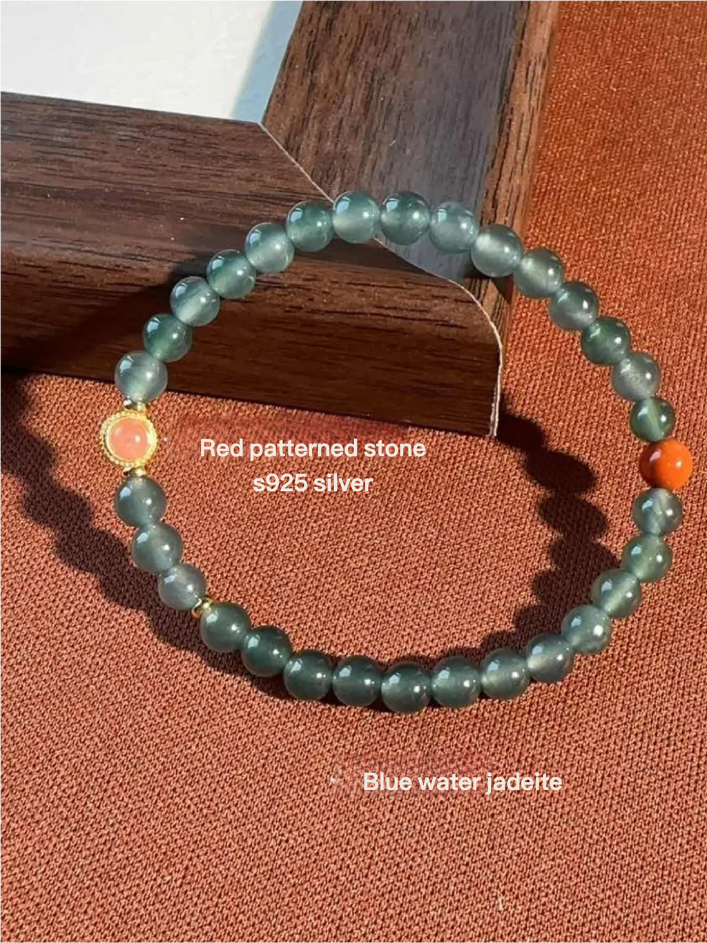 Water Icy Blue Water Jadeite Bracelet