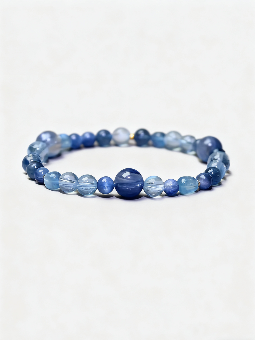 Water Aquamarine & Kyanite Bracelet