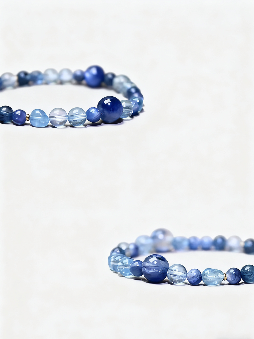 Water Aquamarine & Kyanite Bracelet