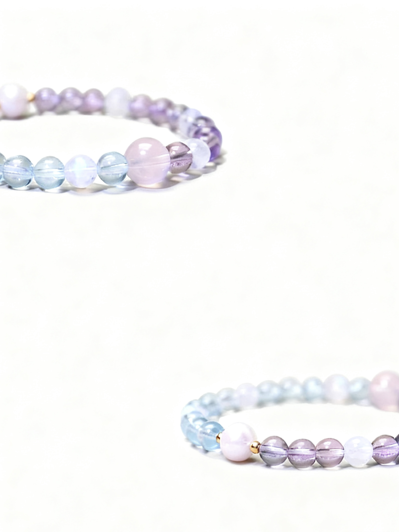 Fire+Water Aquamarine & Amethyst Bracelet
