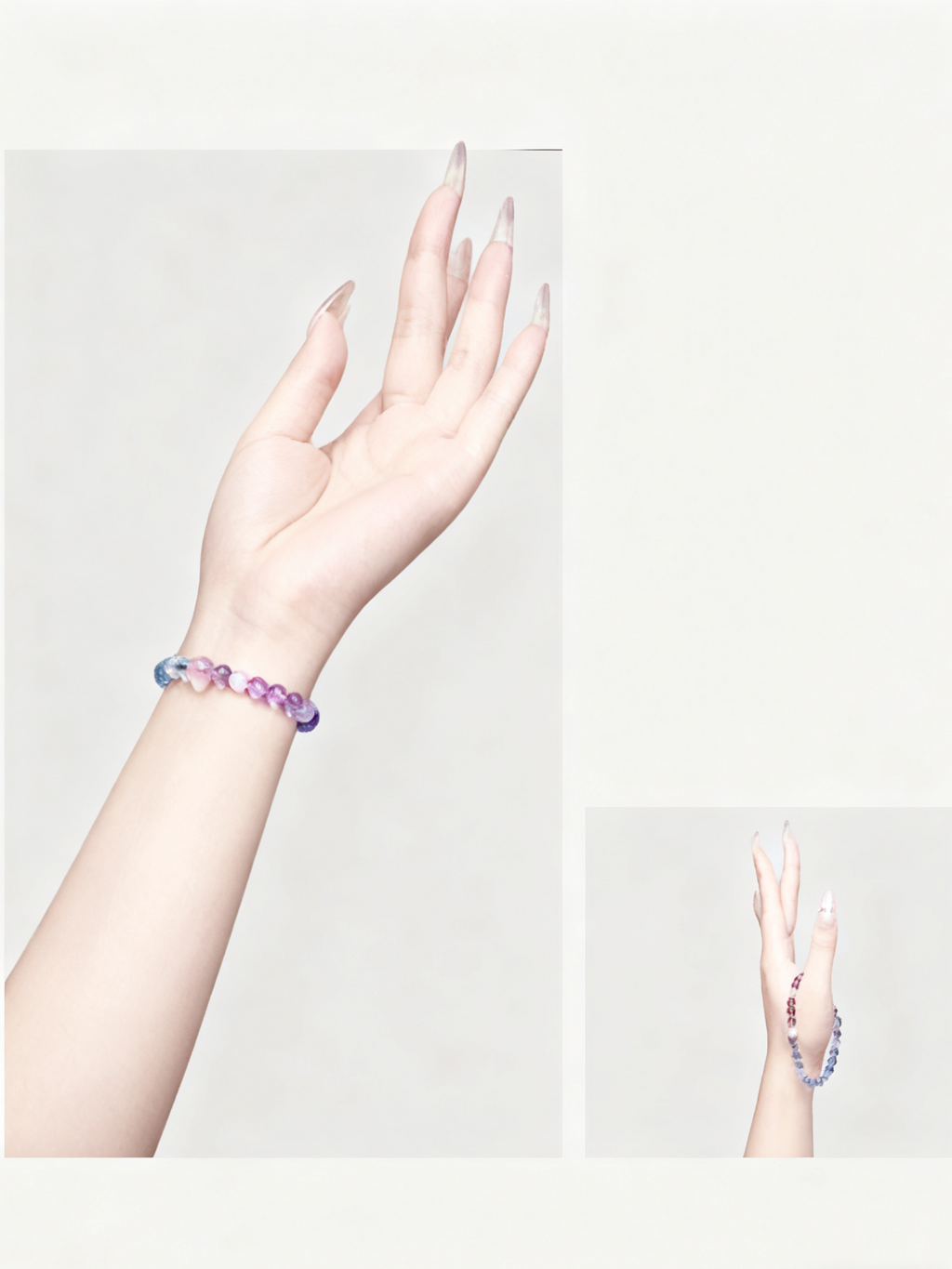 Fire+Water Aquamarine & Amethyst Bracelet