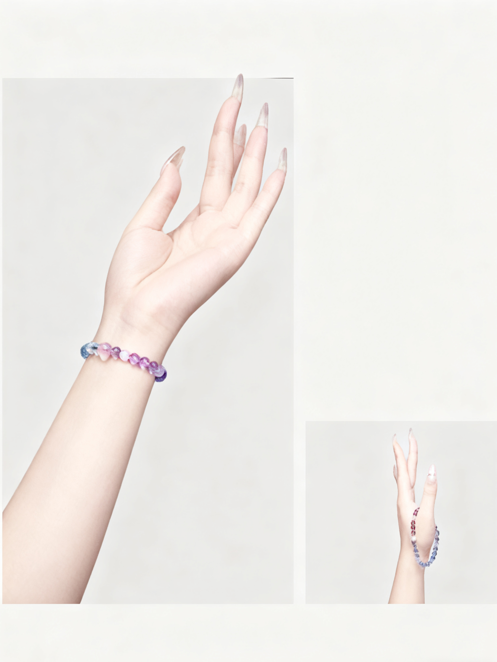 Fire+Water Aquamarine & Amethyst Bracelet