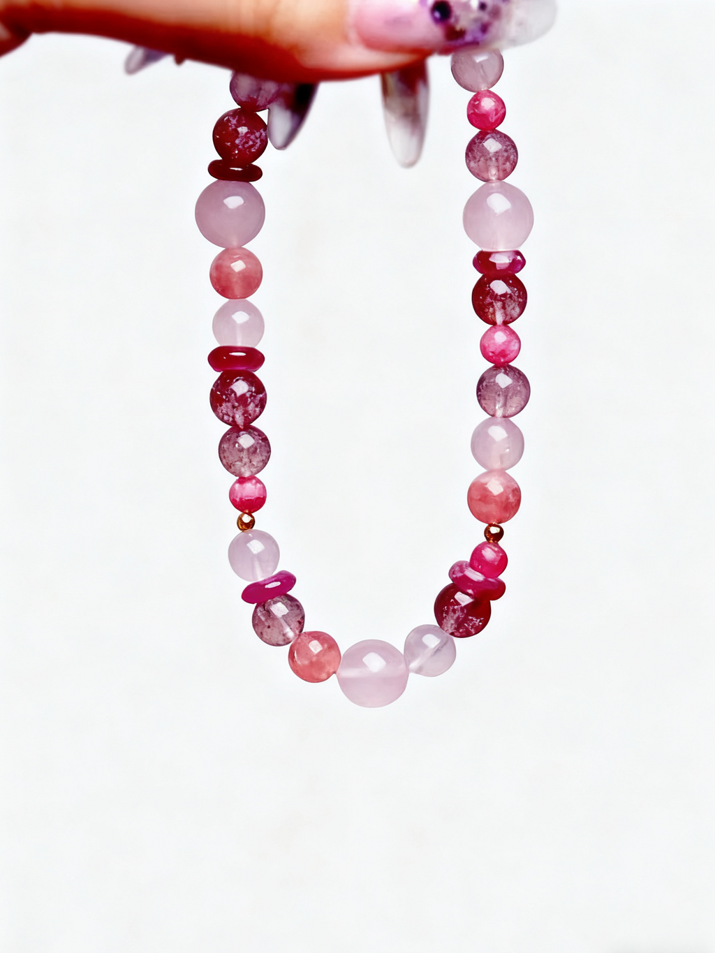 Fire Rhodonite Bracelet