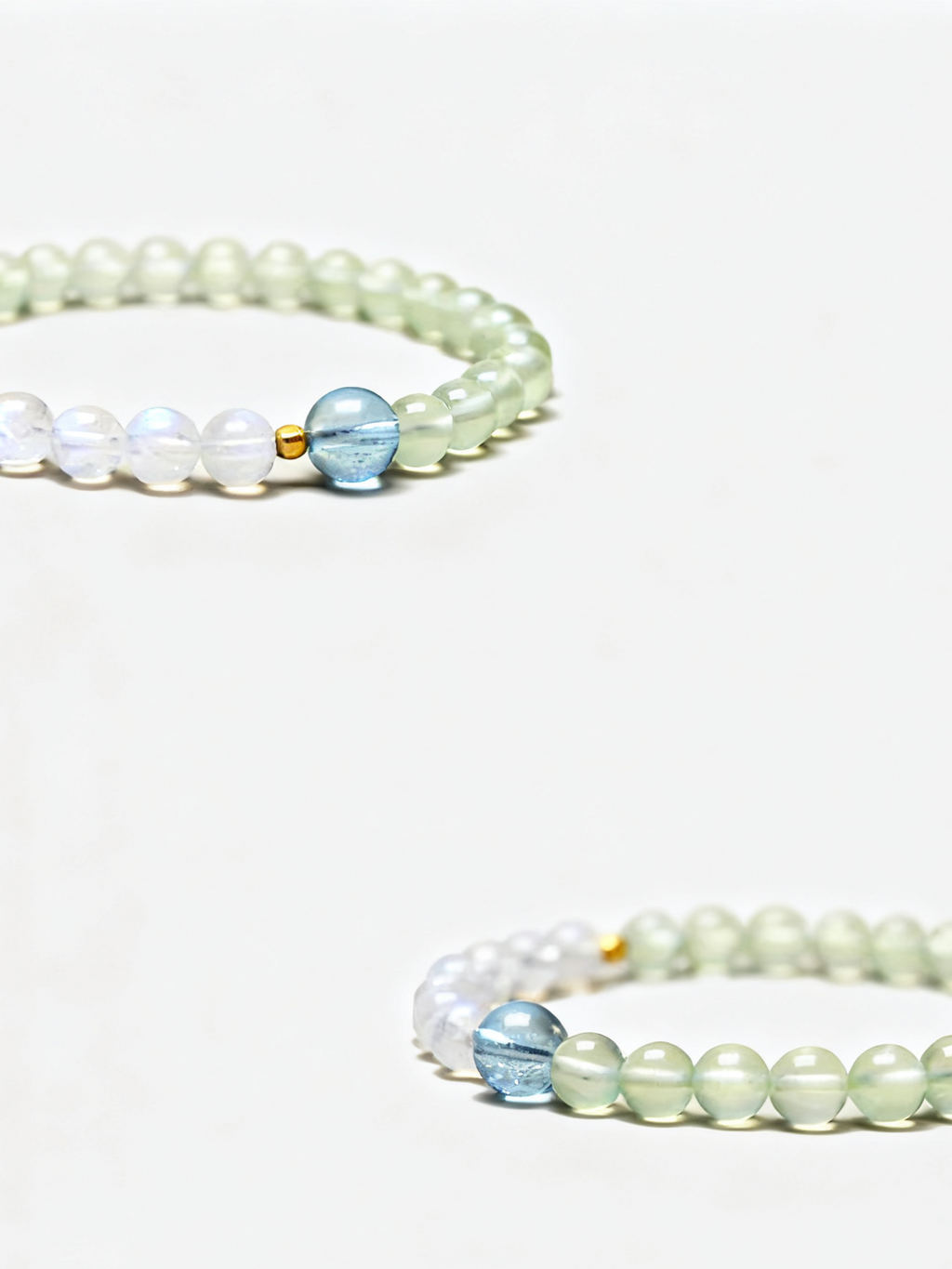 Wood+Water Aquamarine Bracelet