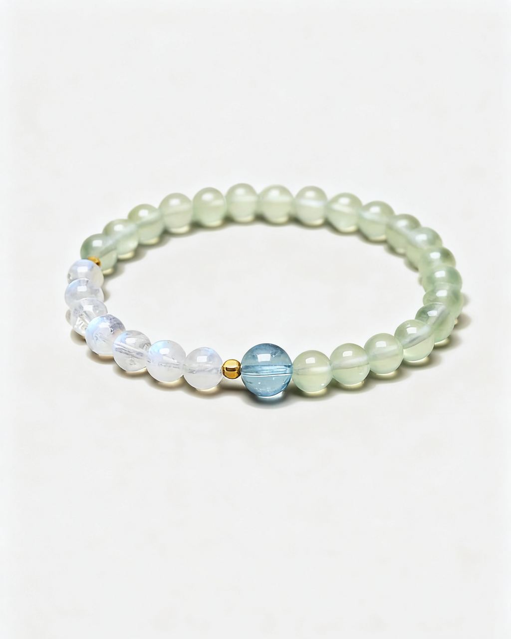 Wood+Water Aquamarine Bracelet